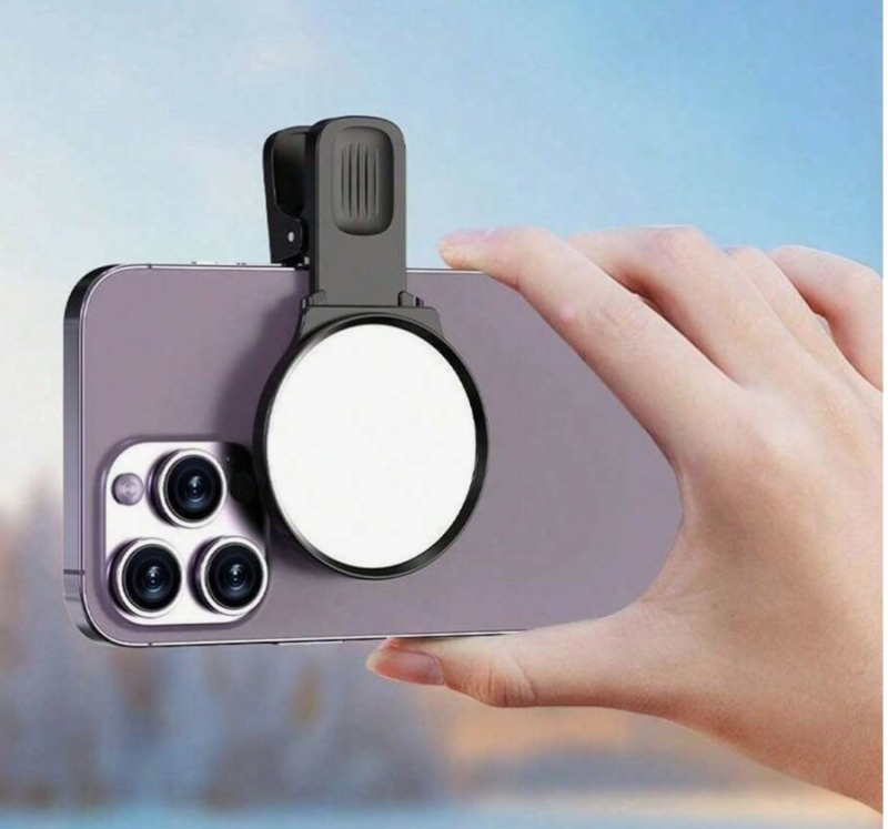 1pc Universal Smartphone Rearview Mirror – No Battery, No Charge Needed! Unlock New Selfie Angles 📸💎 - Image 2